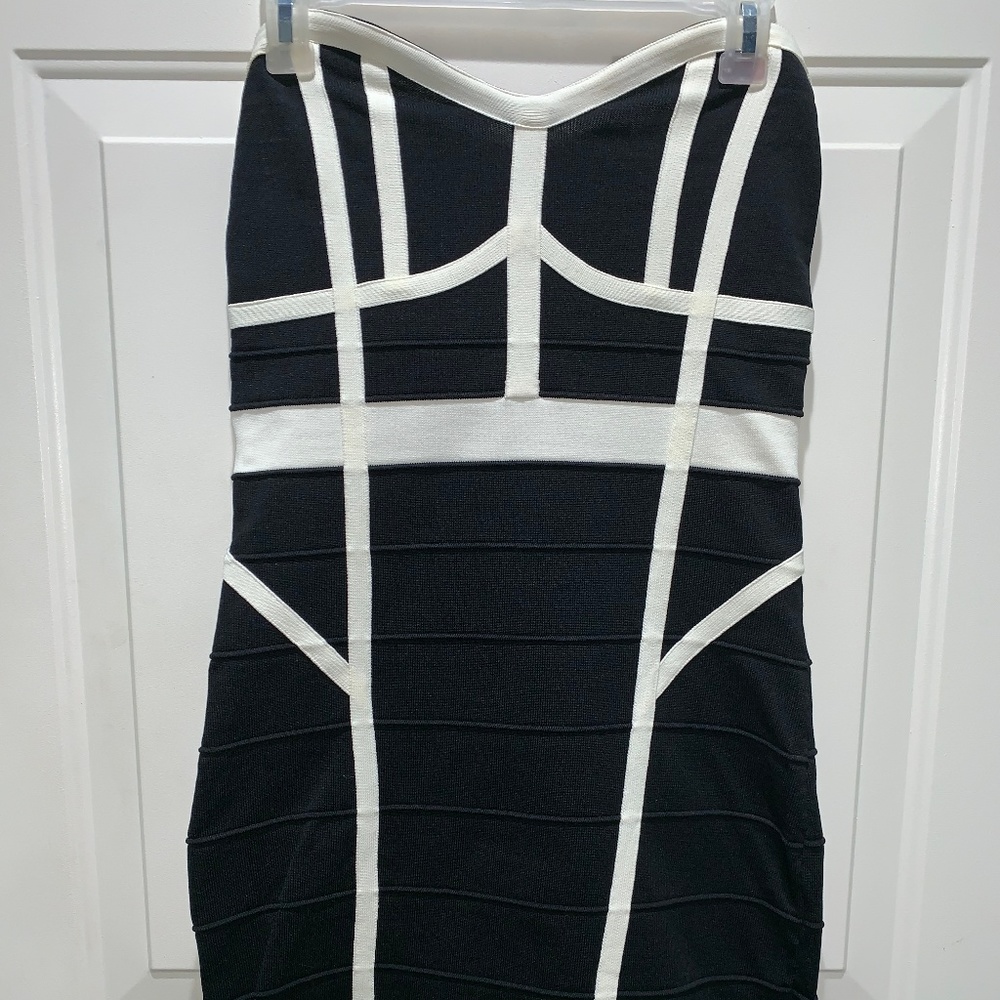 Strapless little dress